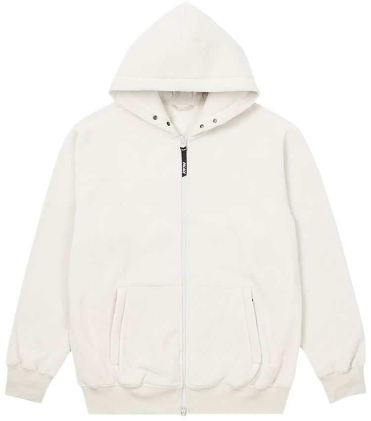 Palace Polartec Lazer Zip Hood Grey