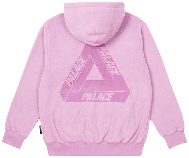 Palace Polartec Lazer Zip Hood Purple
