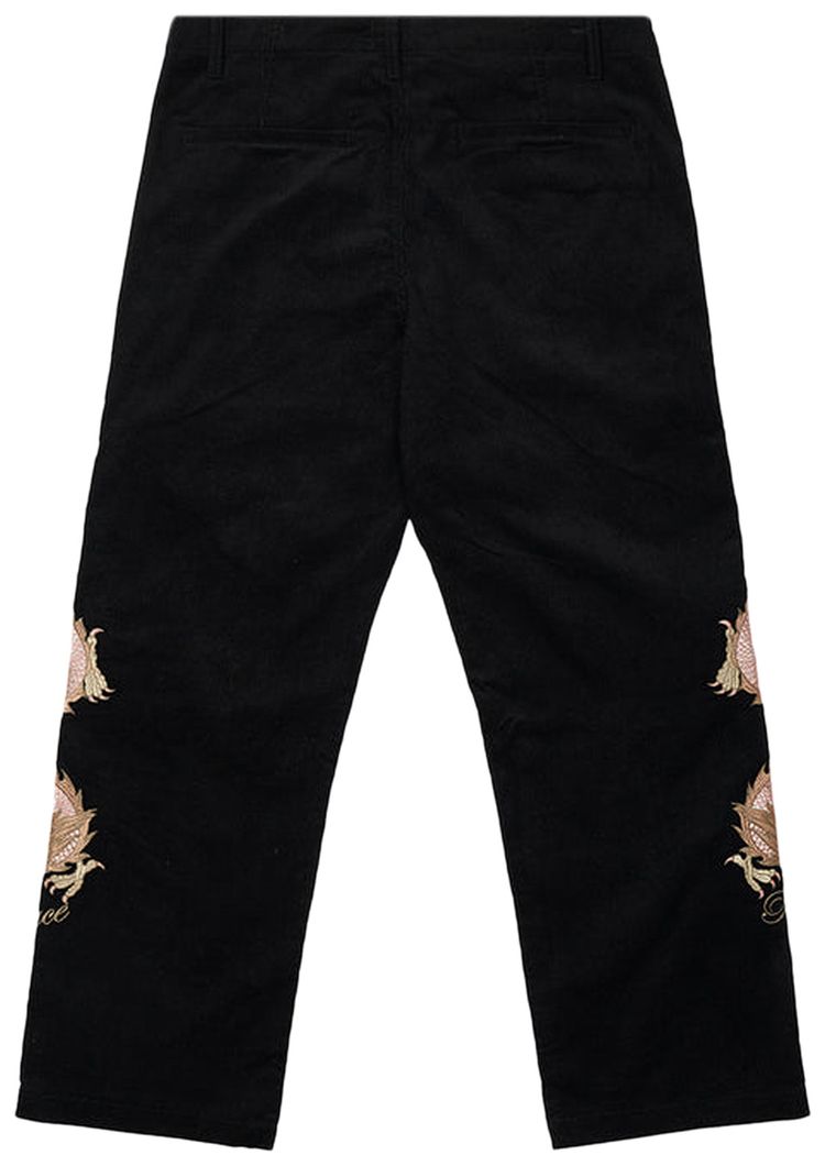 Palace Double Dragon Tour Plain Pant Black
