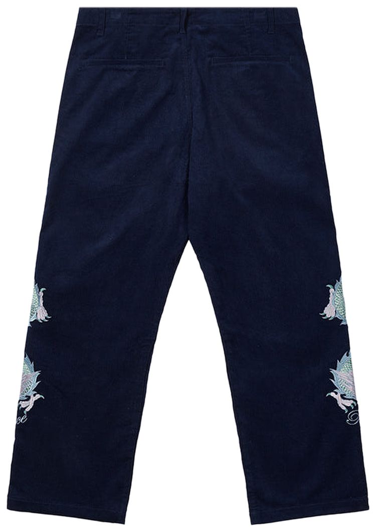 Palace Double Dragon Tour Plain Pant Navy