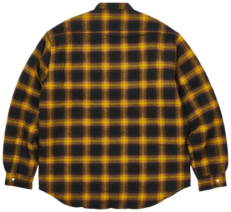 Palace Therma Yak Thinsulate Shirt Yellow