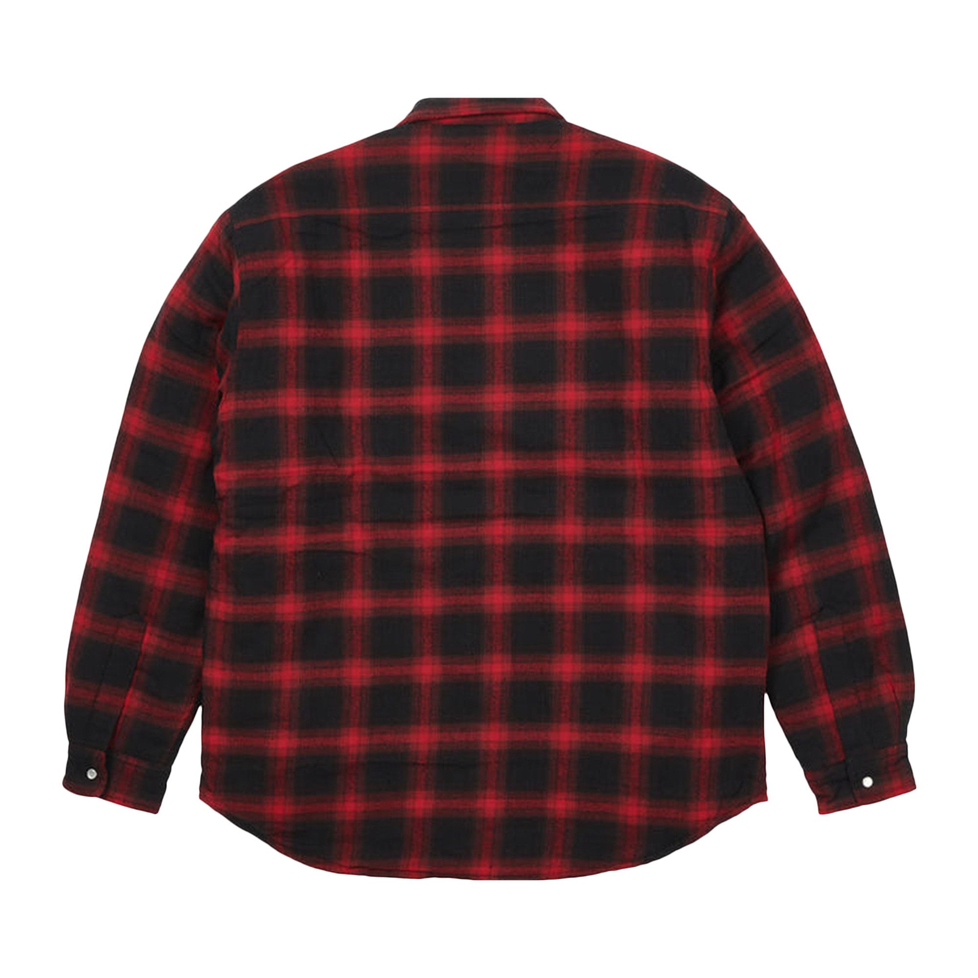 Buy Palace Therma Yak Thinsulate Shirt 'Red' - P23SHT074 | GOAT