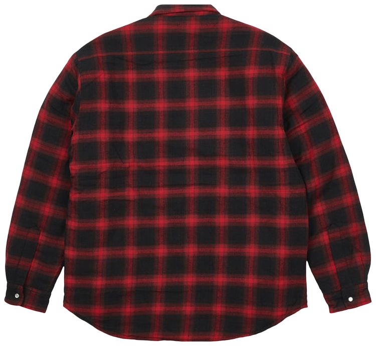 Palace Therma Yak Thinsulate Shirt Red