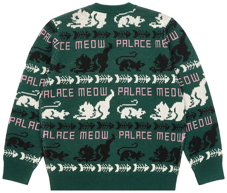 Palace Meow Meow Knit Green