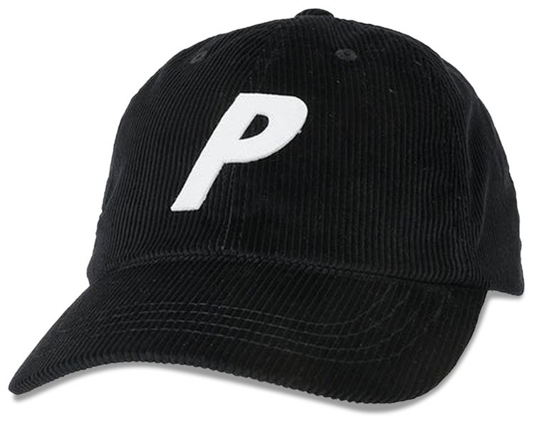 Palace P Tech Cord 6 Panel Black