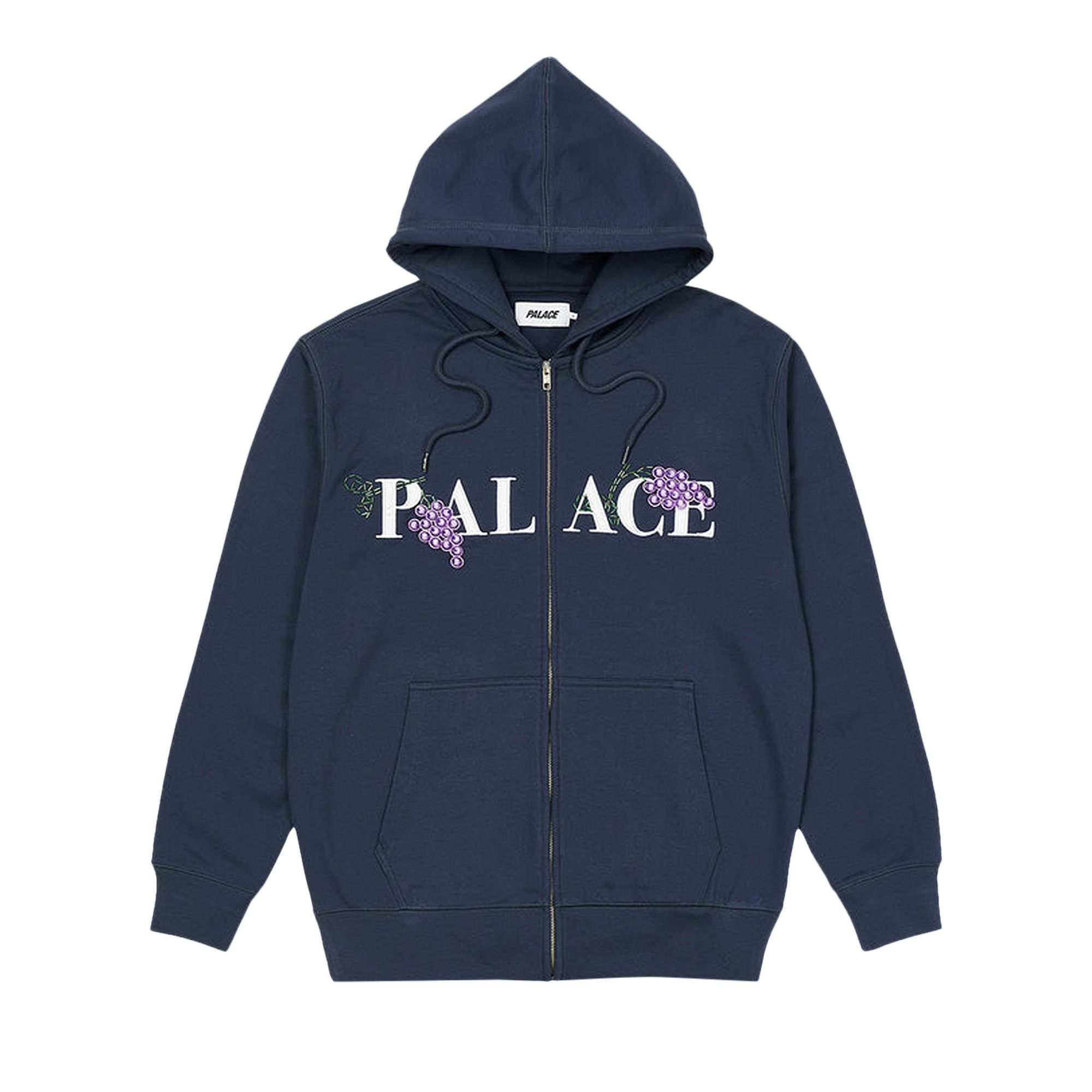 Buy Palace Grape Zip Hood 'Navy' - P23CS102 | GOAT SA