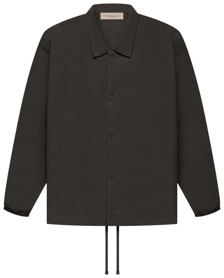 Fear of God Essentials Coaches Jacket Off Black