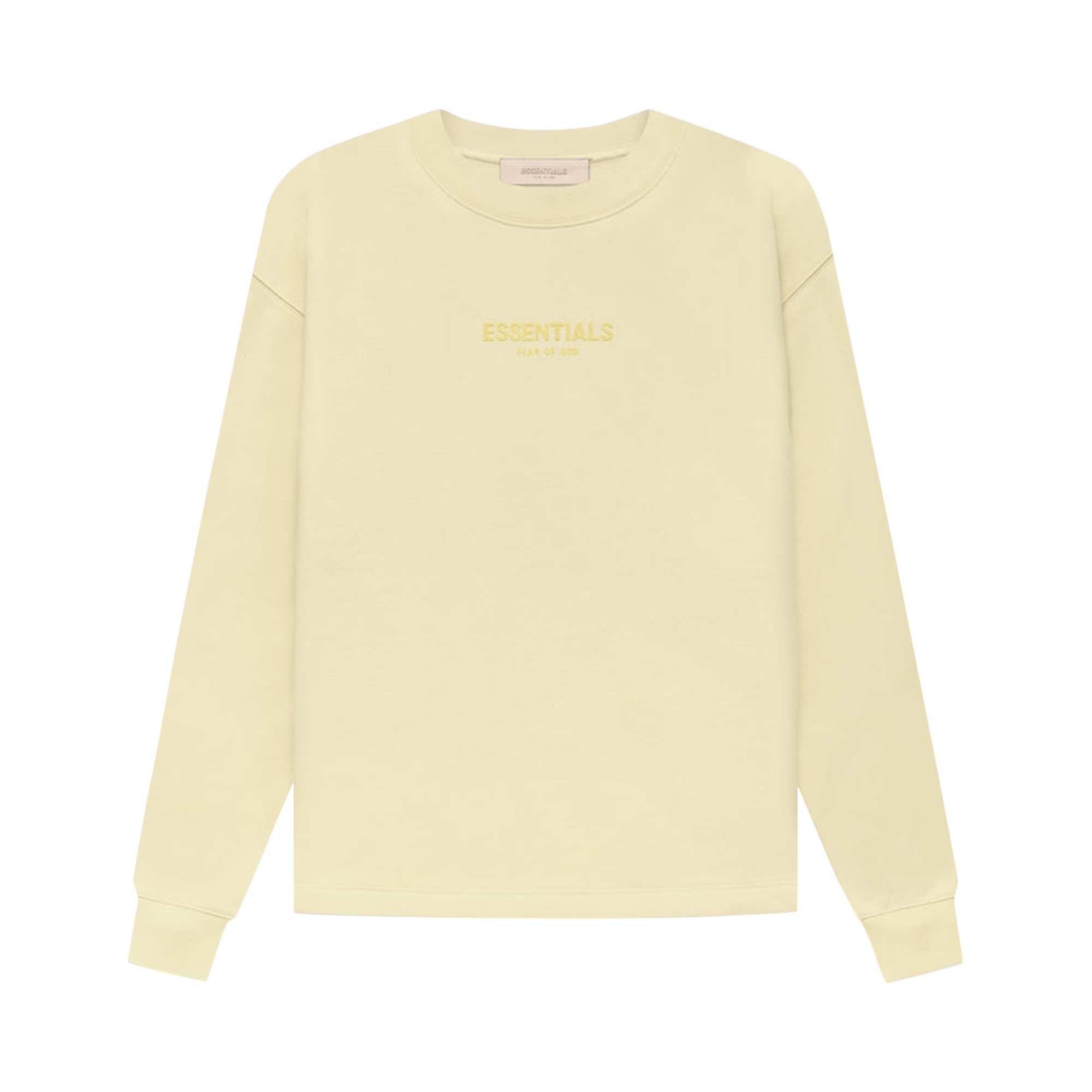 Buy Fear of God Essentials Relaxed Crewneck 'Canary