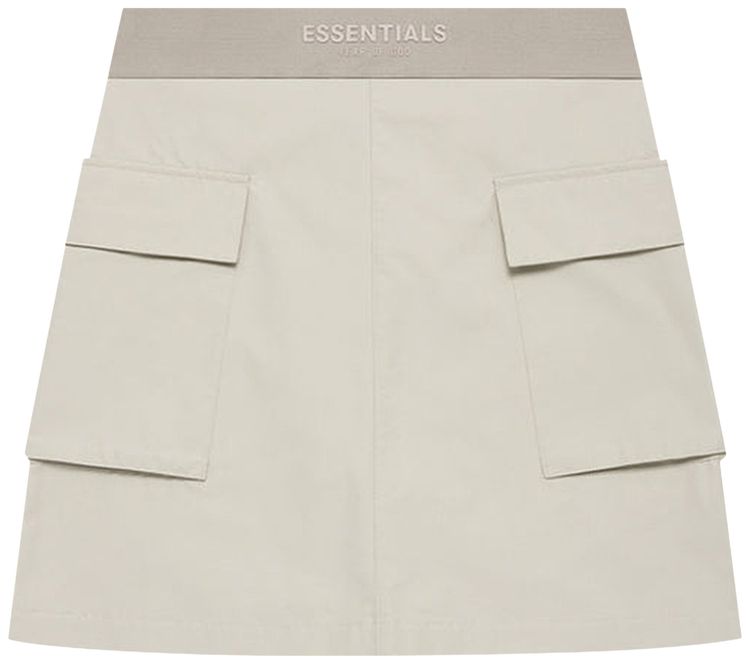 Fear of God Essentials Cargo Skirt Wheat
