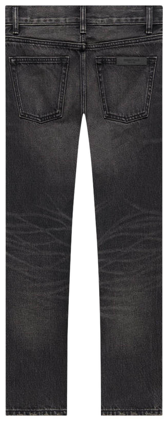 Fear of God Essentials Kids 5 Pocket Jeans Black Denim