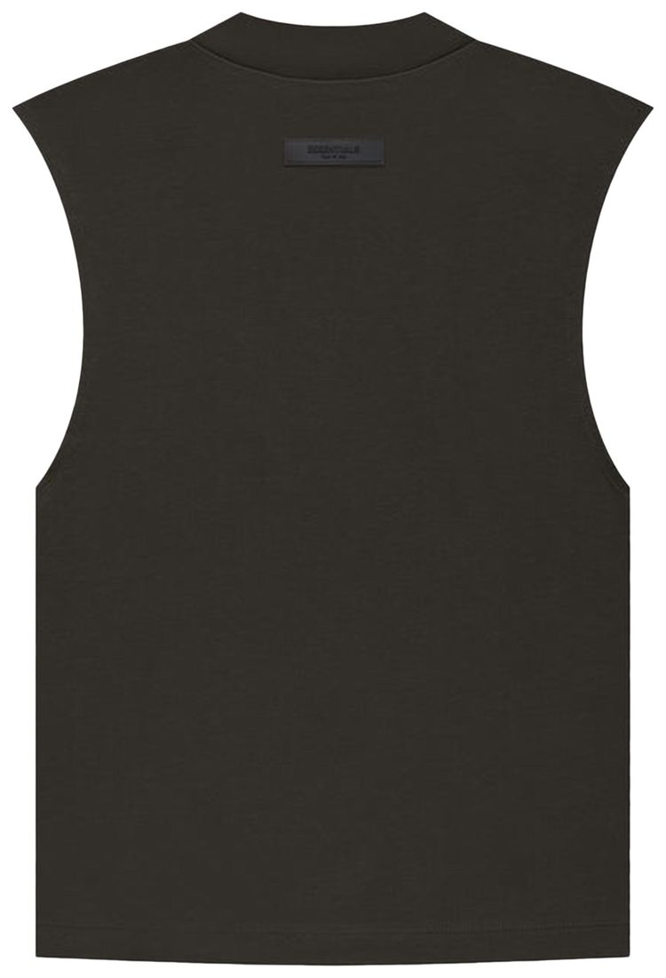 Fear of God Essentials Kids Muscle Tee Off Black