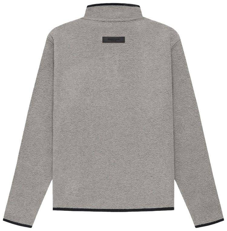 Fear of God Essentials Kids Polar Fleece Pullover Dark Oatmeal