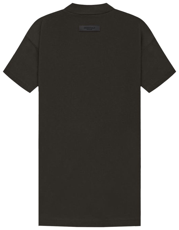 Fear of God Essentials Kids Tee Dress Off Black
