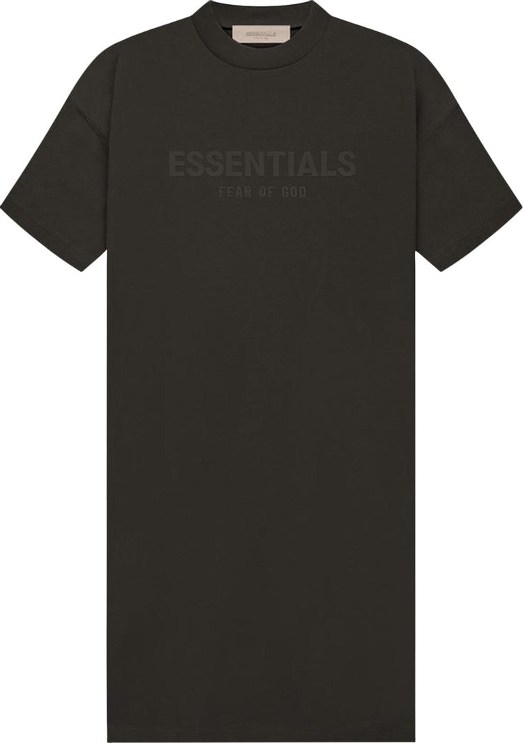 Fear of God Essentials Tee Dress Off Black