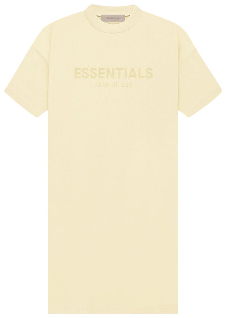 Fear of God Essentials Tee Dress 'Canary'