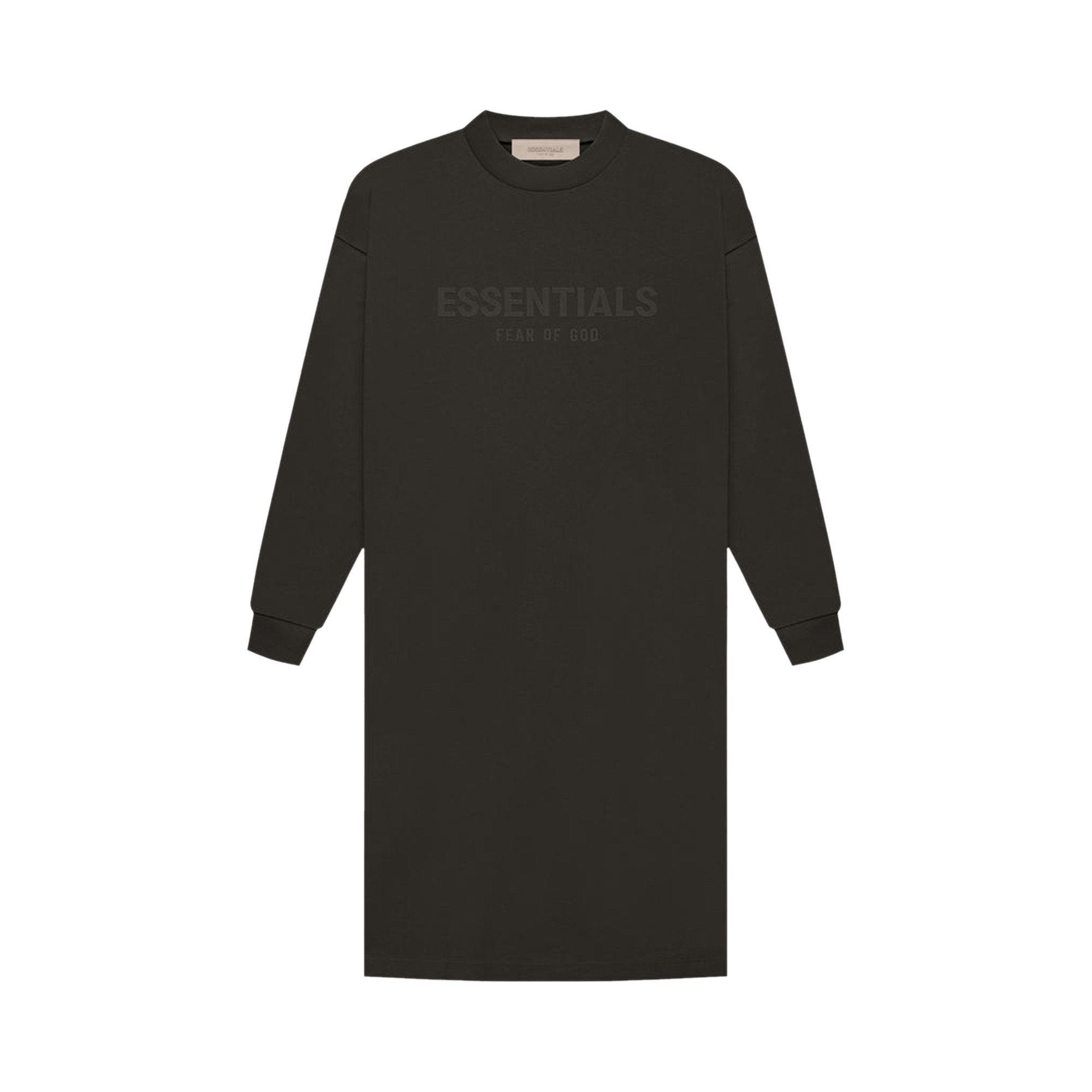 Fear Of God Essentials【3/4 Sleeve Dress 】 Fear Of God 3/4 Sleeve Dress in Black | Lyst