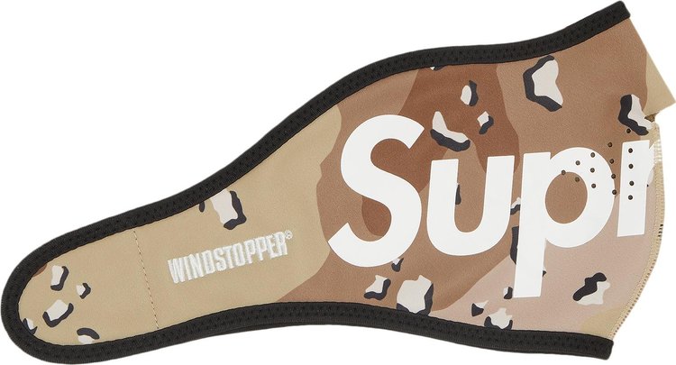 Supreme WINDSTOPPER Facemask Chocolate Chip Camo F/W 22' (#9525)