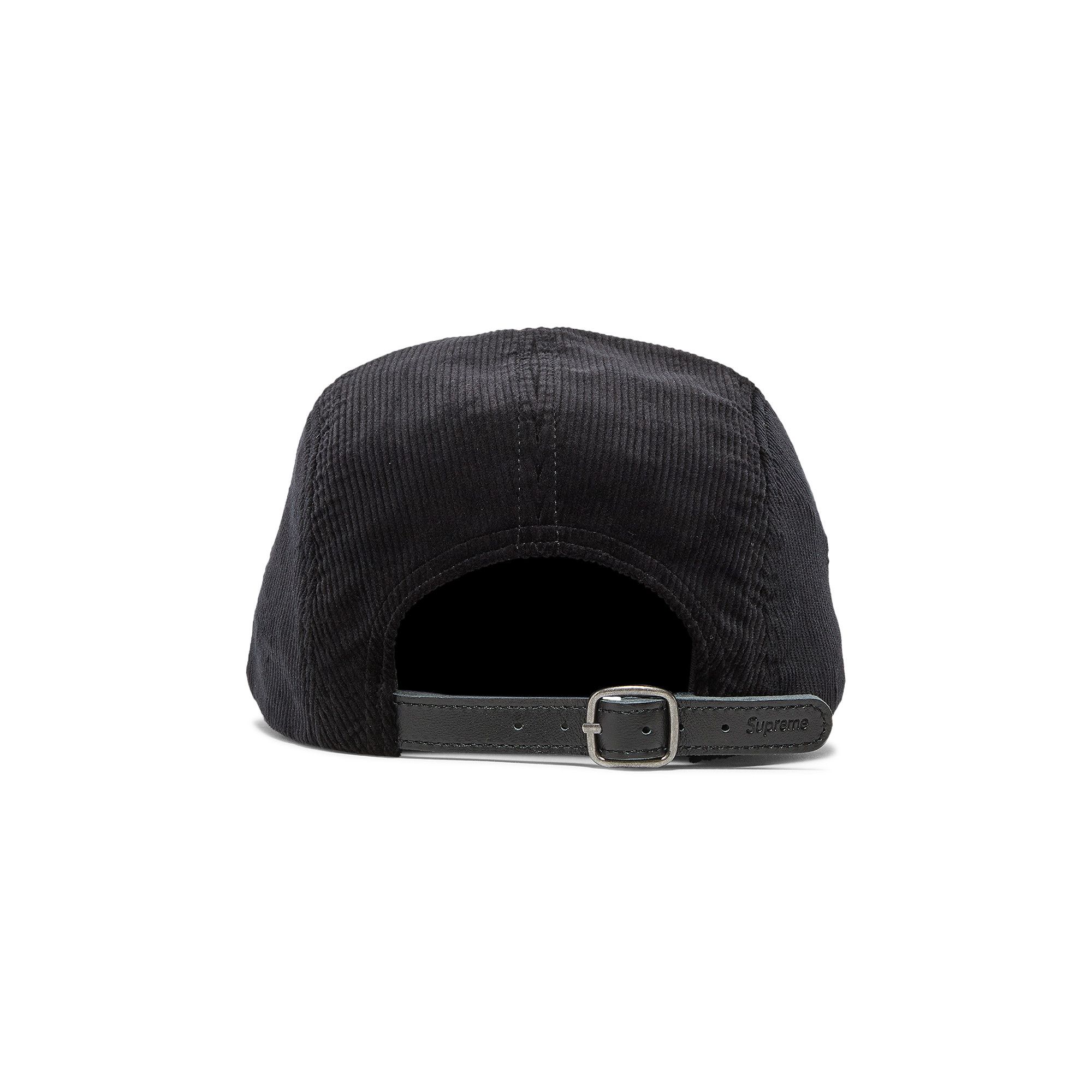 Buy Supreme Corduroy Camp Cap 'Black' - FW22H100 BLACK | GOAT