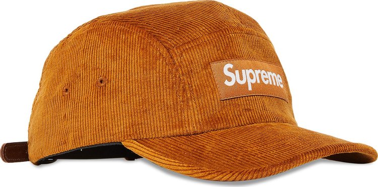 Supreme Corduroy Camp Cap Burnt Orange