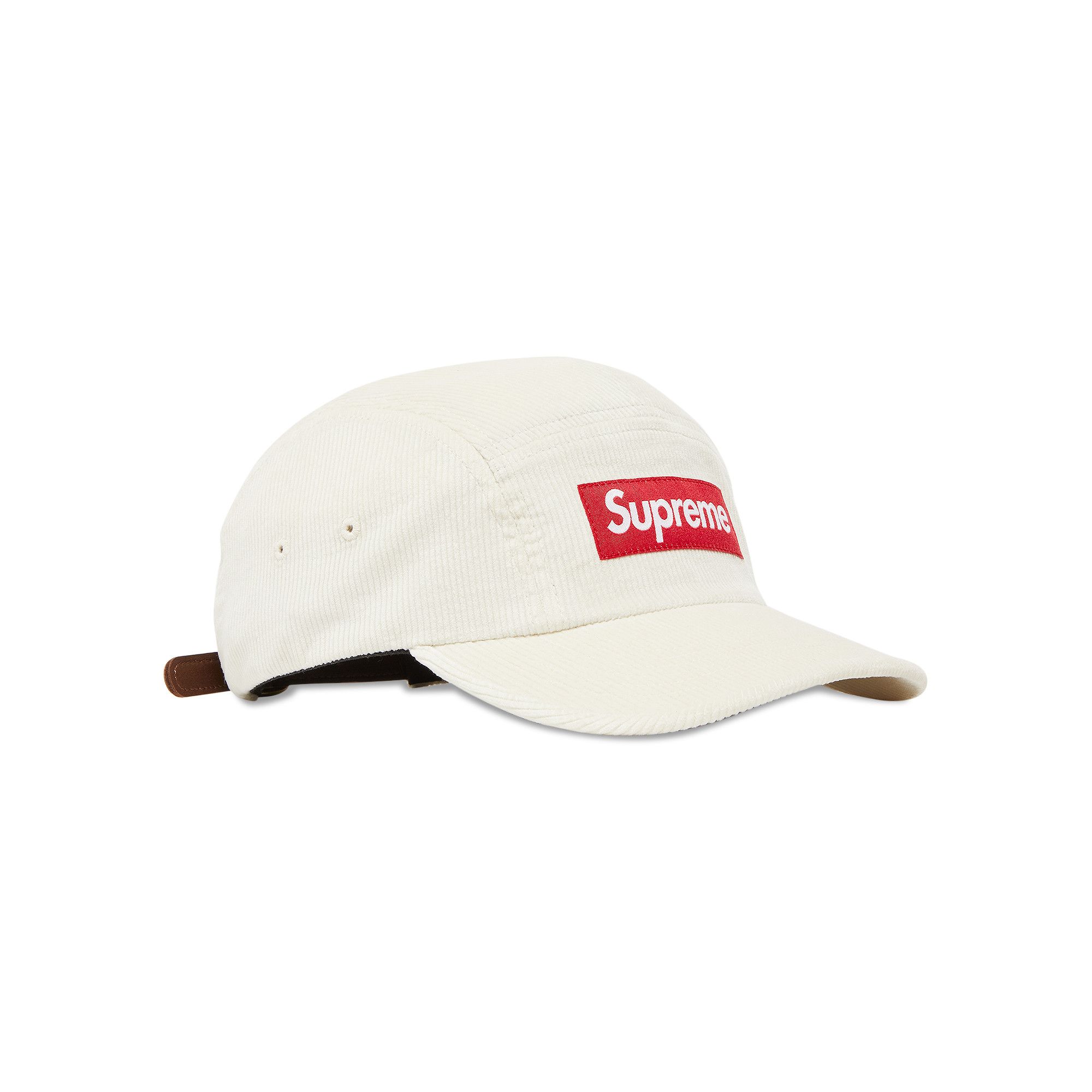 Buy Supreme Corduroy Camp Cap 'White' - FW22H100 WHITE | GOAT CA