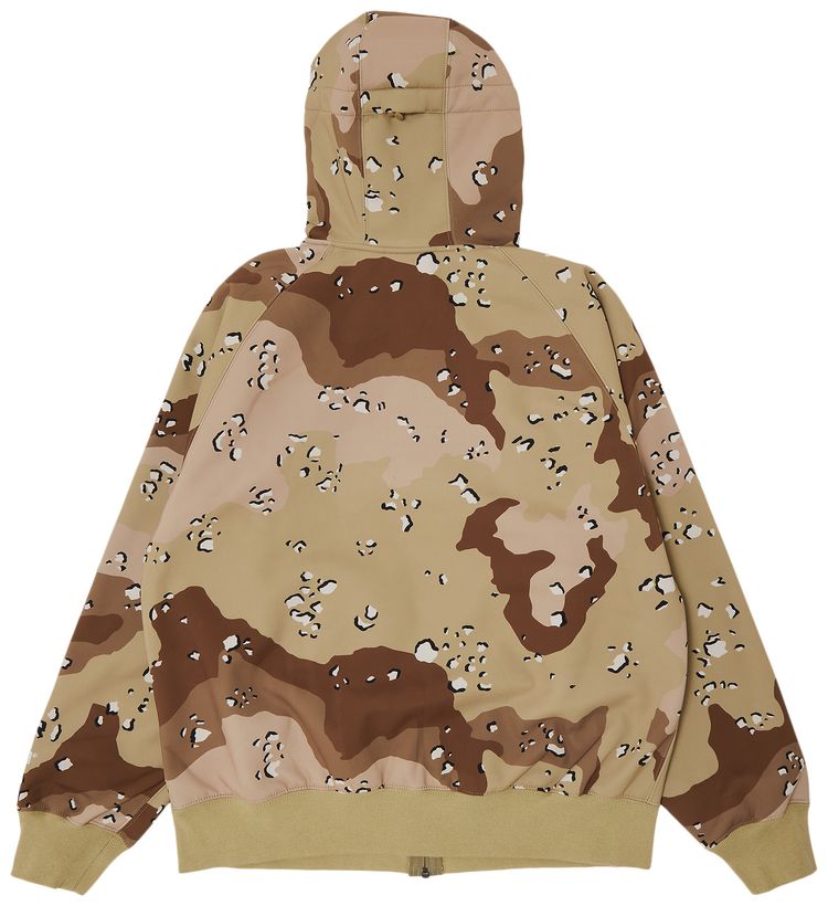 Supreme x WINDSTOPPER Zip Up Hooded Sweatshirt Chocolate Chip Camo