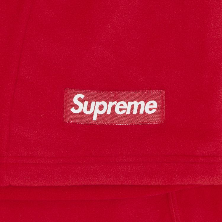Supreme x Polartec Mock Neck Pullover Red