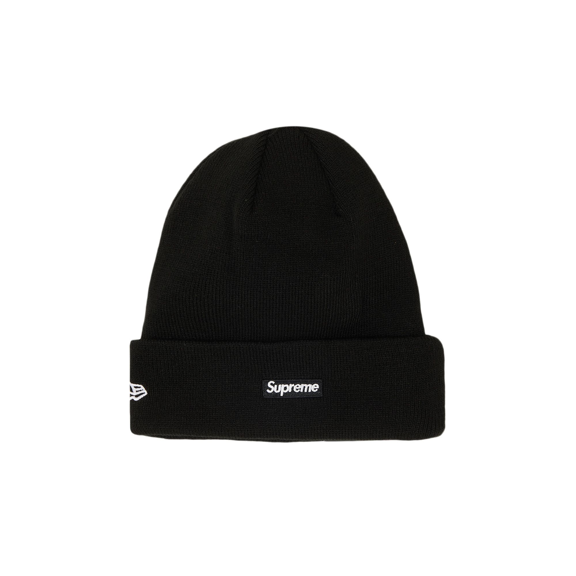 Buy Supreme x New Era S Logo Beanie 'Black' - FW22BN11 BLACK | GOAT