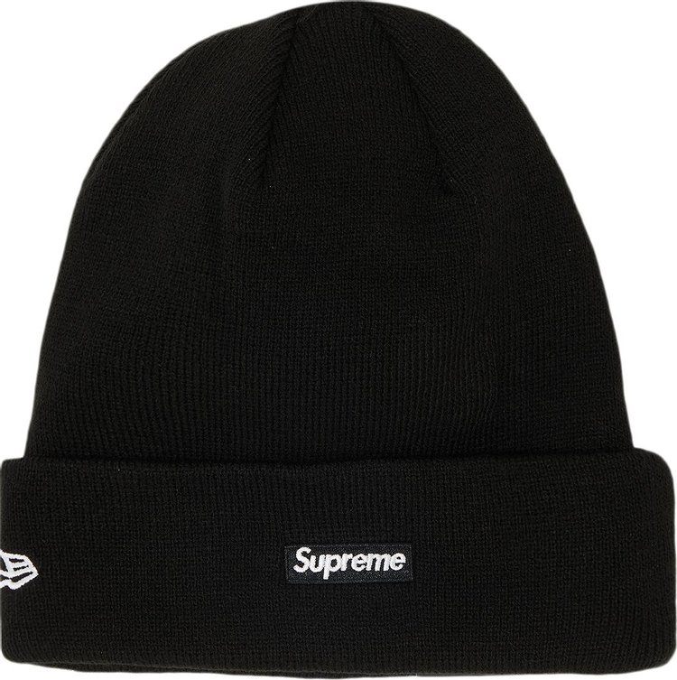 Supreme x New Era S Logo Beanie Black