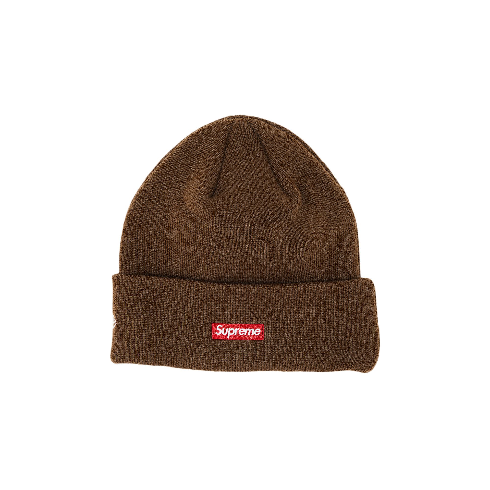 Buy Supreme x New Era S Logo Beanie 'Brown' - FW22BN11 BROWN | GOAT