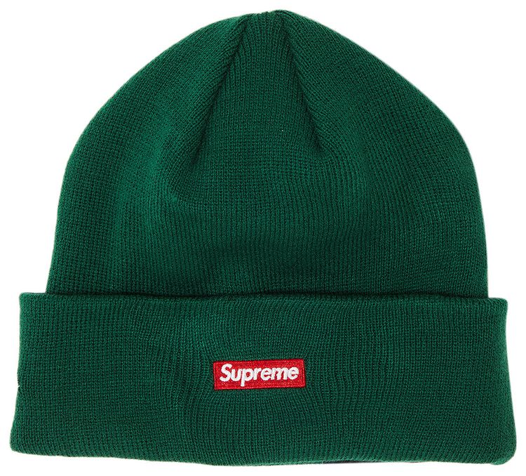 Supreme x New Era S Logo Beanie Dark Green