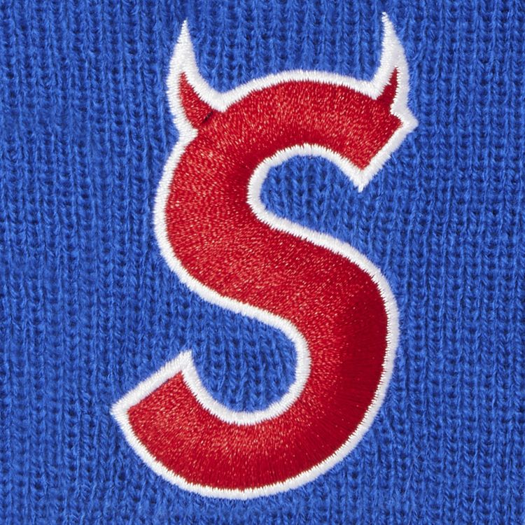 Supreme x New Era S Logo Beanie Royal