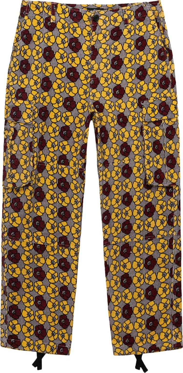 Stussy x Denim Tears Cord Cargo Pant Houndstooth