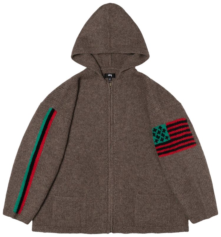 Stussy x Denim Tears Sweater Grey