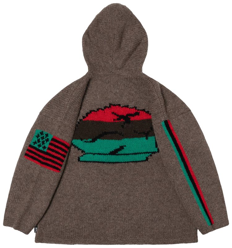 Stussy x Denim Tears Sweater Grey