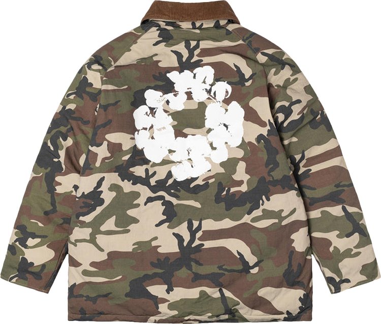 Stussy x Denim Tears Ripstop Down Army Jacket Camo