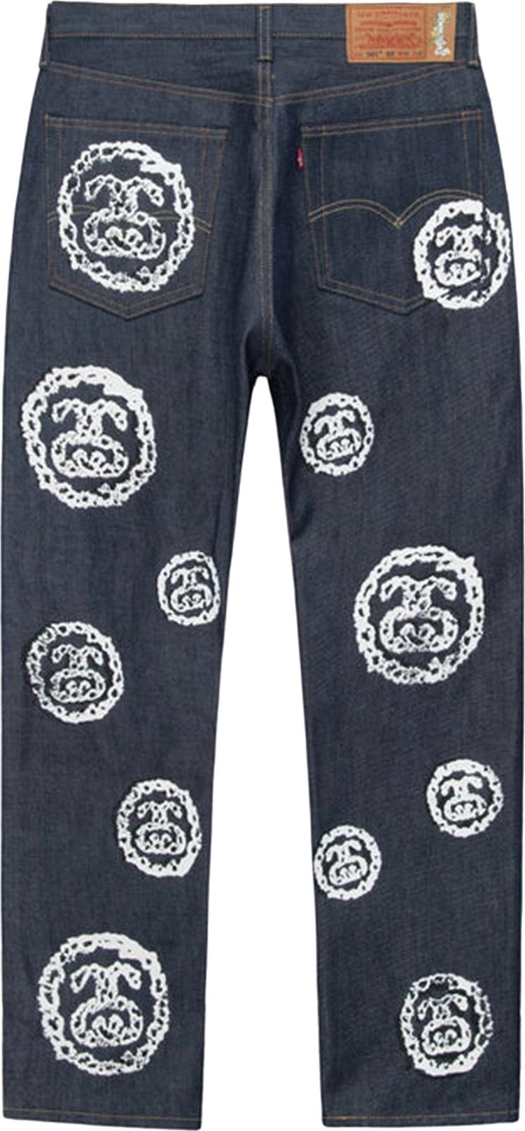 Stussy x Denim Tears 501 Jean Raw