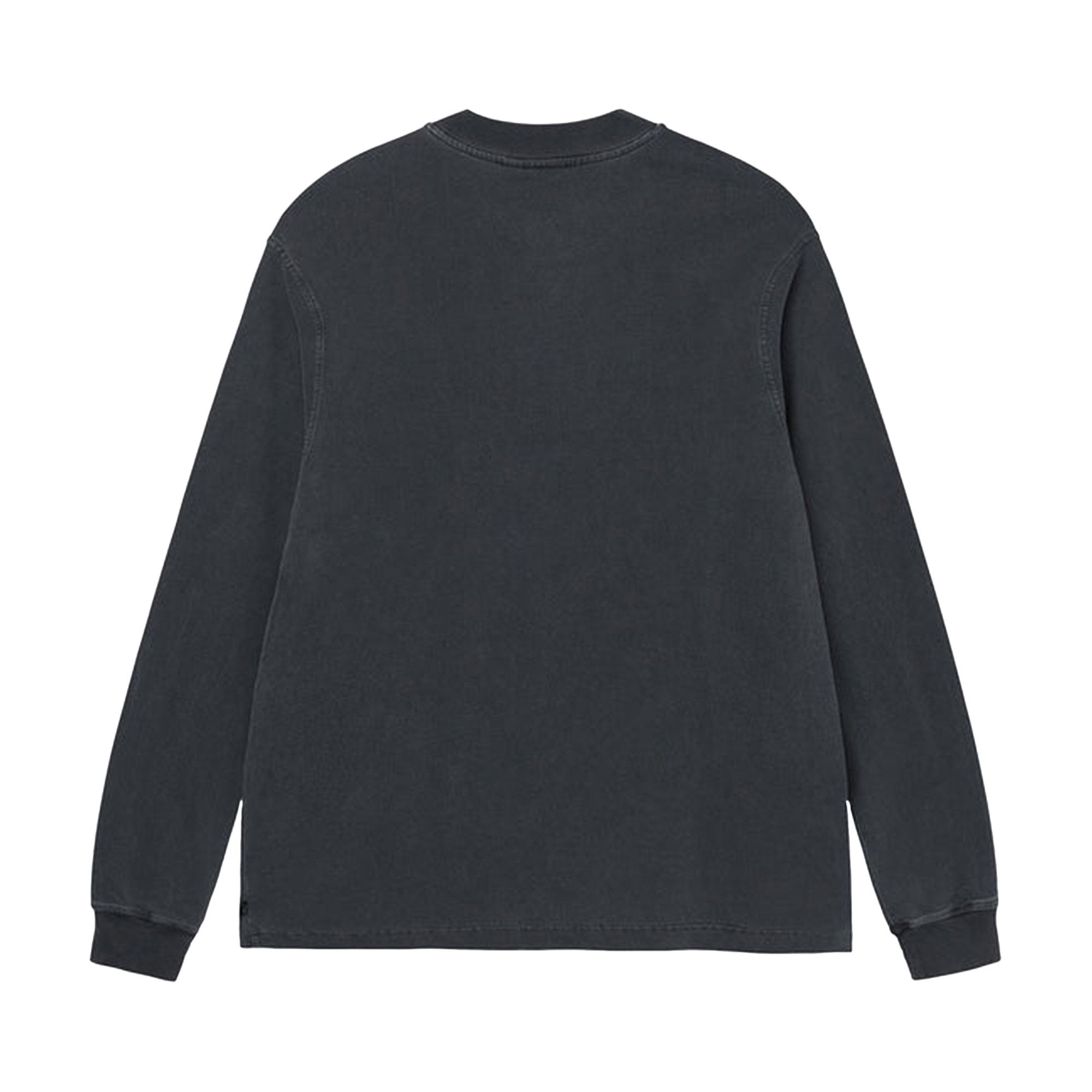 Buy Stussy Pigment Dyed Mock Neck 'Washed Black' - 1140308