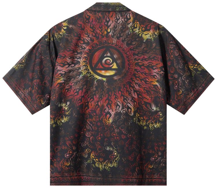 Stussy x Dries Van Noten Foulard Shirt Red