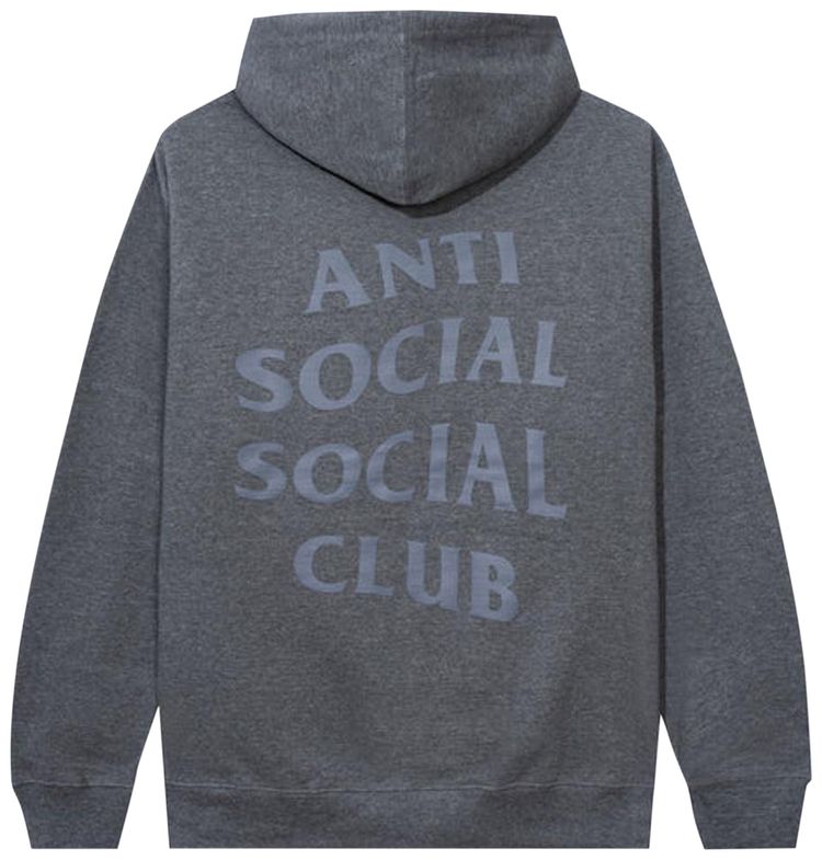 Anti Social Social Club Early Decision Hoodie Grey