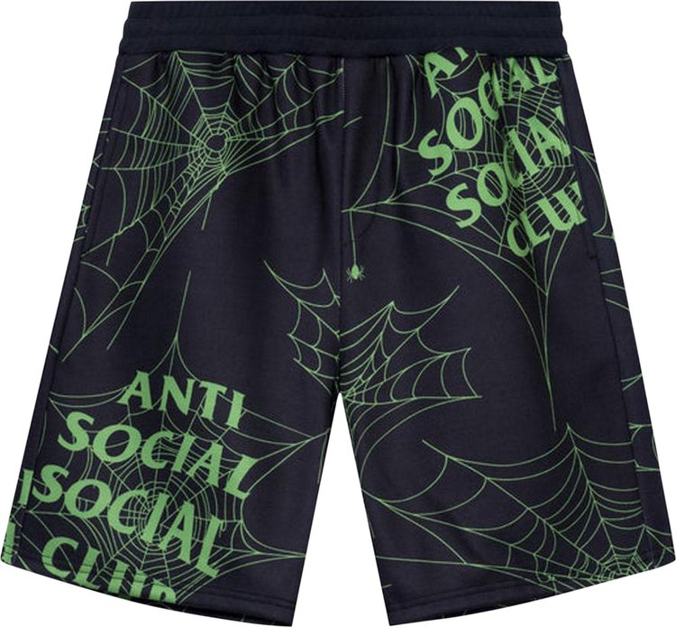 Anti Social Social Club Crawling In The Dark Shorts 'Black'