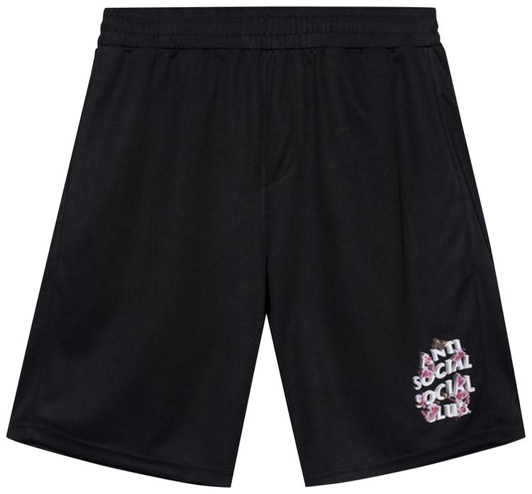 Anti Social Social Club Drama Club Mesh Shorts Black