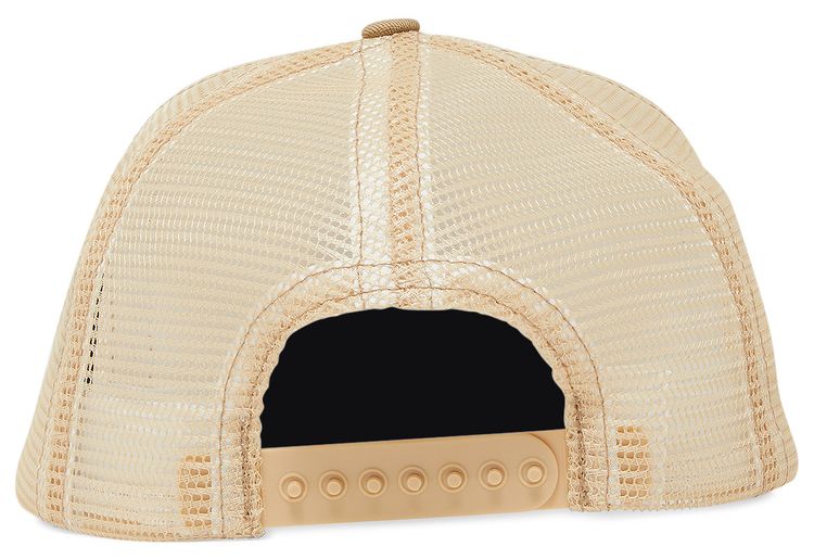 Rhude Diamond Trucker Hat TanWhite