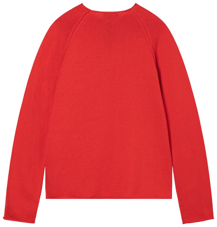 Stussy Exposed Seam Sweater Red
