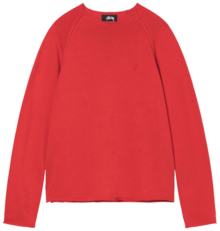 Stussy Exposed Seam Sweater Red