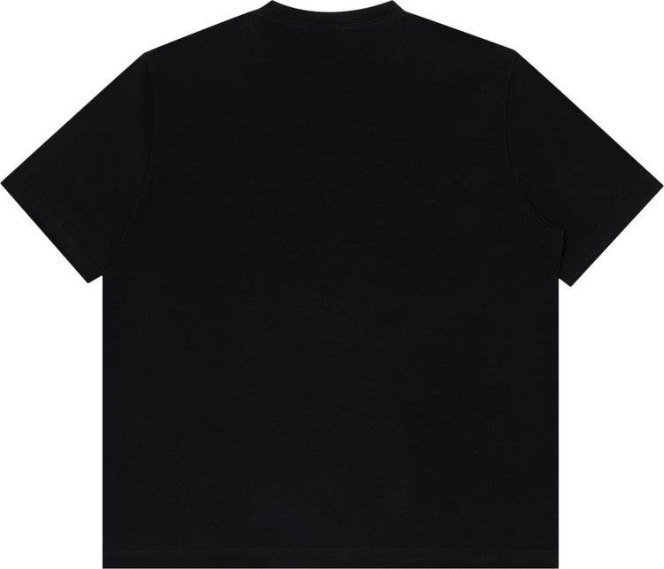 Lanvin Tonal Embroidery T Shirt Black