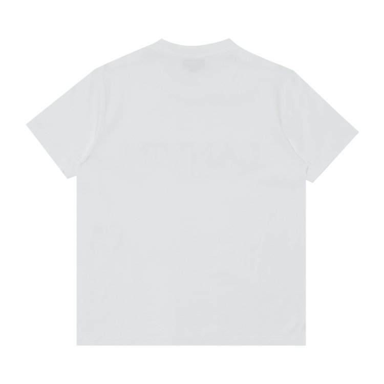 Lanvin Classic Fit Embroidered Tee Optic White