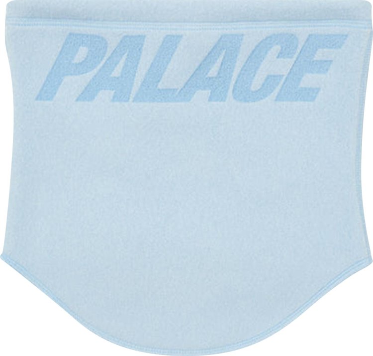 Palace Polartec Lazer Neck Warmer Light Blue