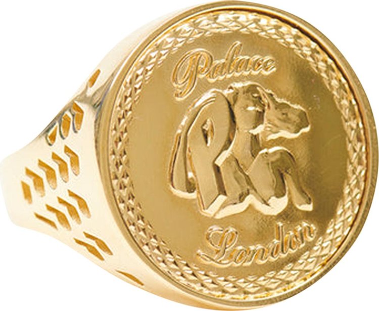 Palace P Statue Sovereign Ring Gold