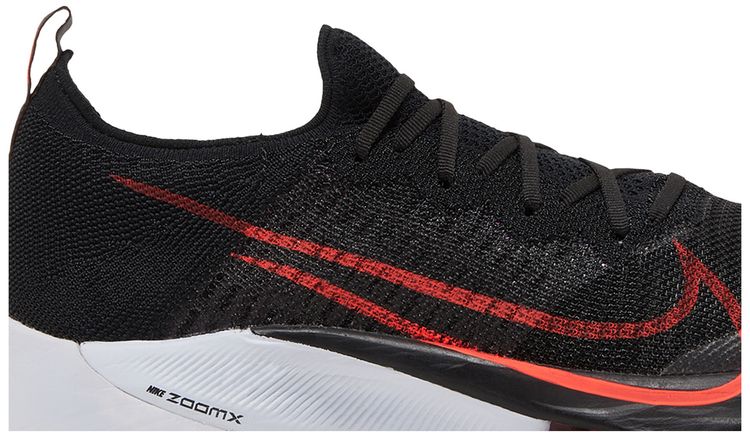 Nike Air Zoom Tempo NEXT Flyknit Black Flash Crimson