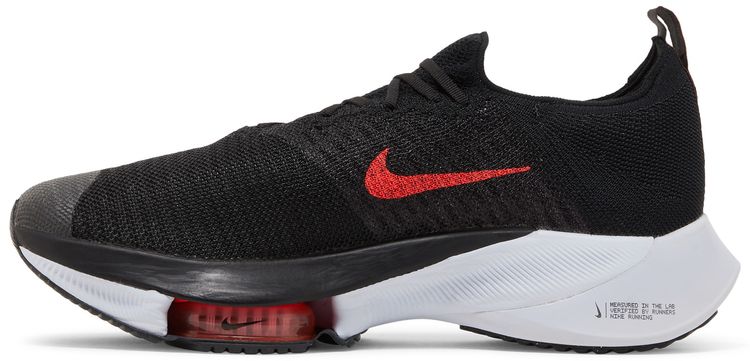 Nike Air Zoom Tempo NEXT Flyknit Black Flash Crimson